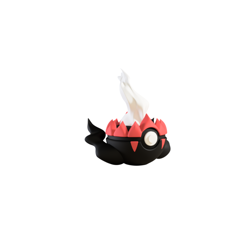 Pokeball de Darkrai Impresa en 3D
