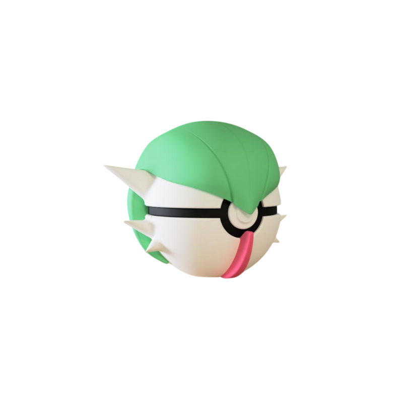 Pokéball de Gardevoir Impresa en 3D