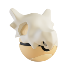Pokéball de Cubone Impresa...