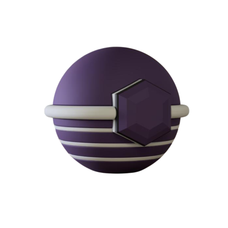 Pokéball Tera Orbe Impresa en 3D| Tera Orbe Pokeball