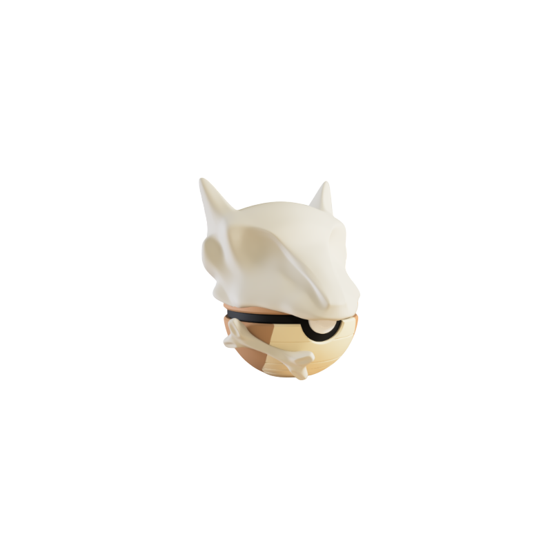 Pokéball de Marowak Impresa en 3D