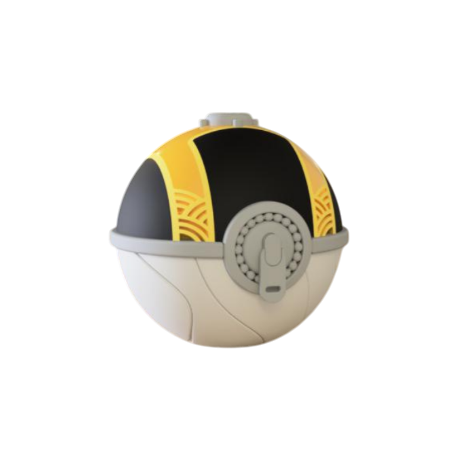 Pokéball Ultra Ball Hisui Impresa en 3D| Ultra Ball Hisui