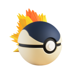 Pokeball de Cyndaquil...