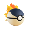 Pokeball de Cyndaquil Impresa en 3D