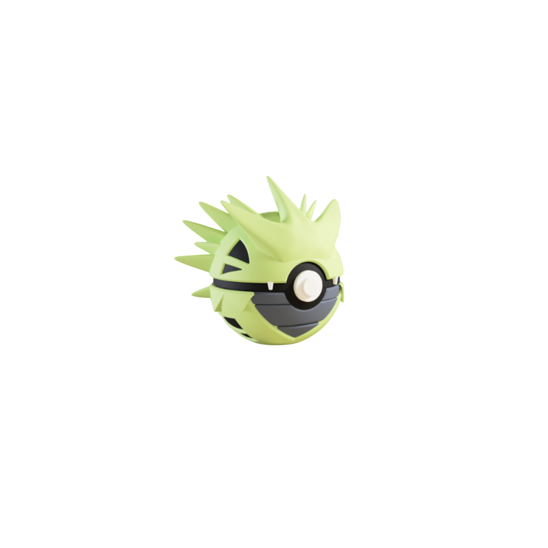 Pokéball de Tyranitar Impresa en 3D