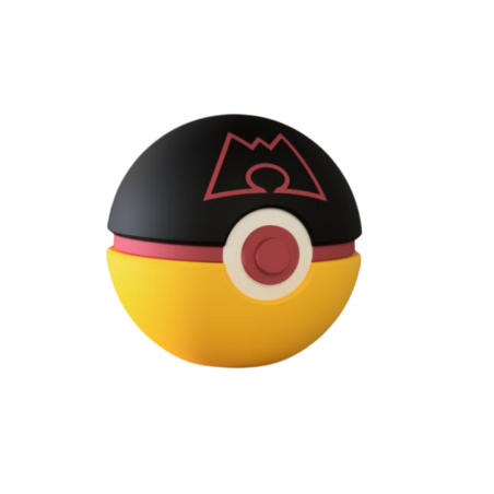 Pokéball Team Magma Ball Impresa en 3D | Team Magma Ball