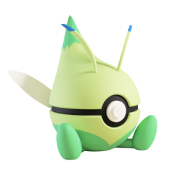 Pokeball de Celebi Impresa...
