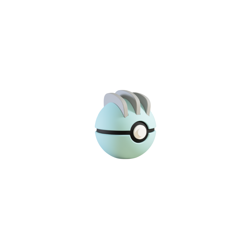 Pokéball de Machop Impresa en 3D