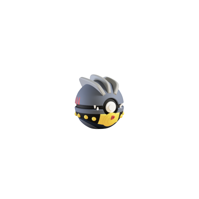 Pokéball de Machoke Impresa en 3D