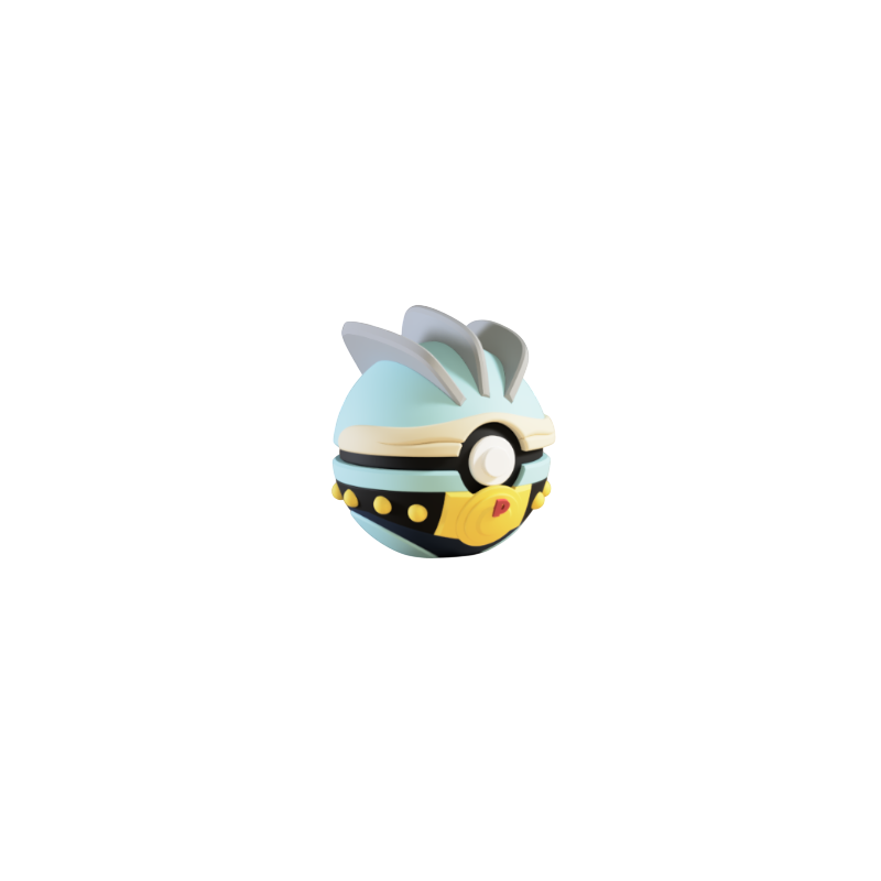 Pokéball de Machamp Impresa en 3D