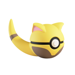 Pokéball de Abra Impresa en 3D