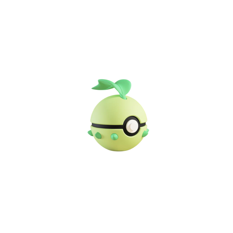 Pokéball de Chikorita Impresa en 3D