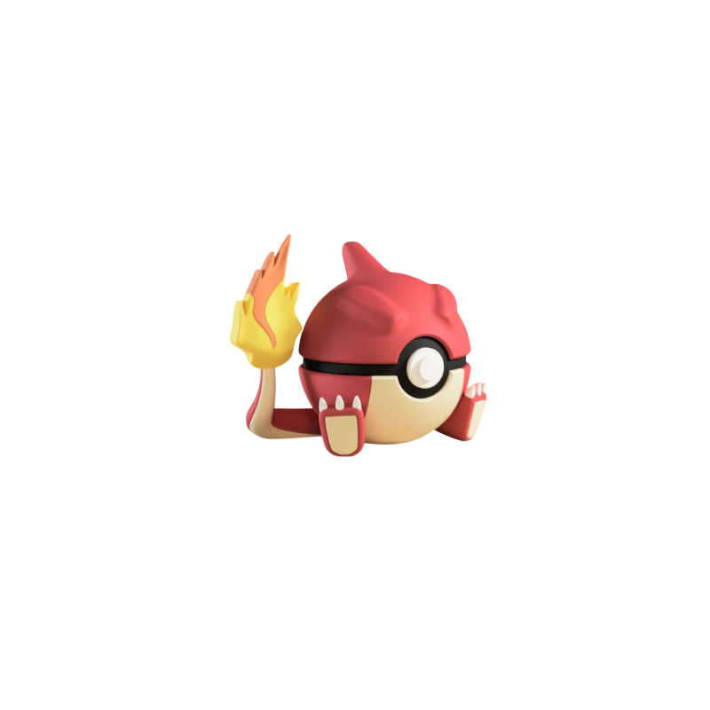 Pokéball de Charmeleon Impresa en 3D