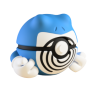 Pokéball de Poliwrath Impresa en 3D