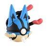 Pokéball de Mega Lucario Impresa en 3D