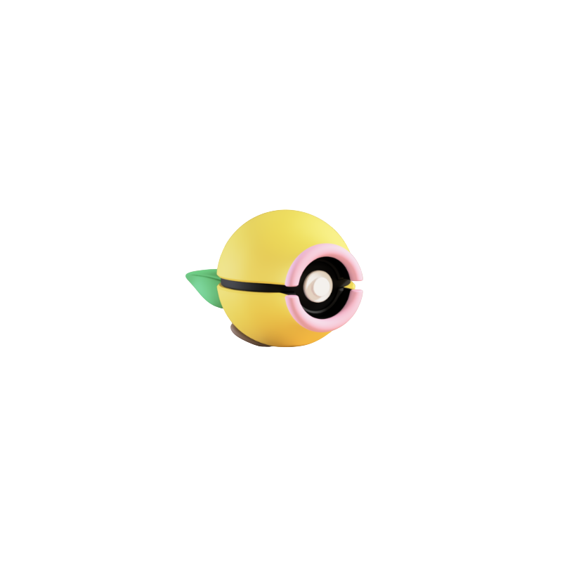 Pokéball de Bellsprout Impresa en 3D