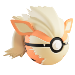 Pokeball de Arcanine...