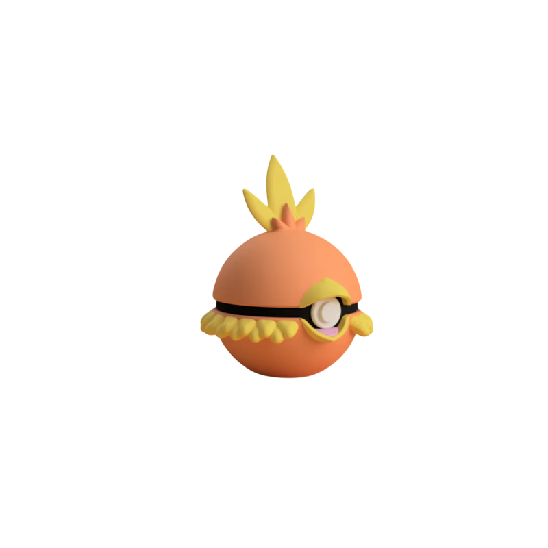 Pokéball de Torchic Impresa en 3D
