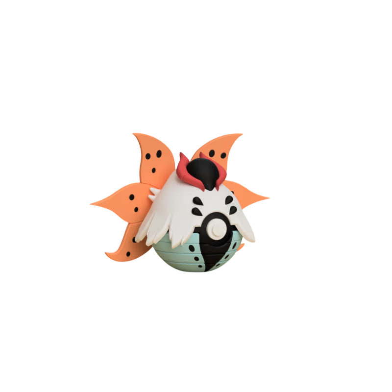 Pokéball de Volcarona Impresa en 3D