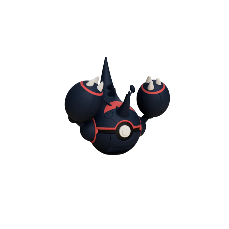 Pokéball de Mega Heracross Impresa en 3D