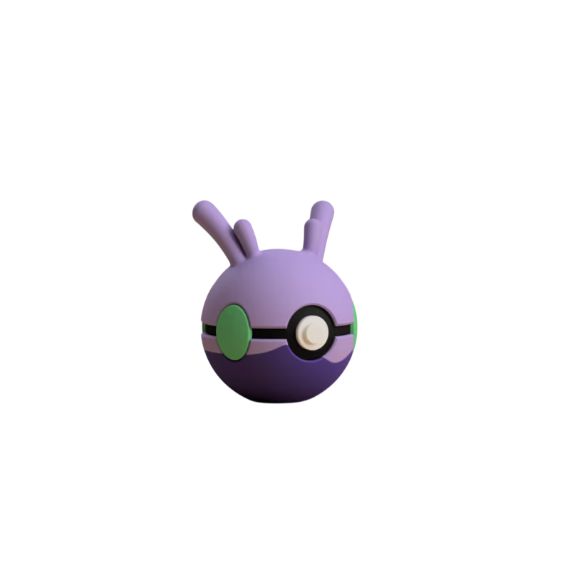Pokéball de Goomy Impresa en 3D