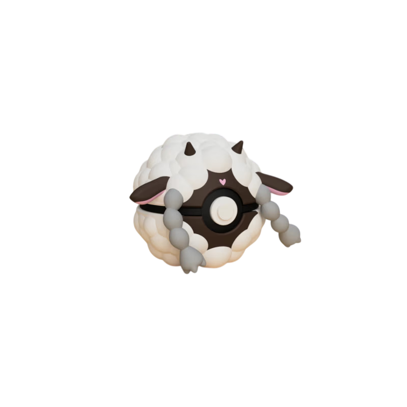 Pokéball de Wooloo Impresa en 3D