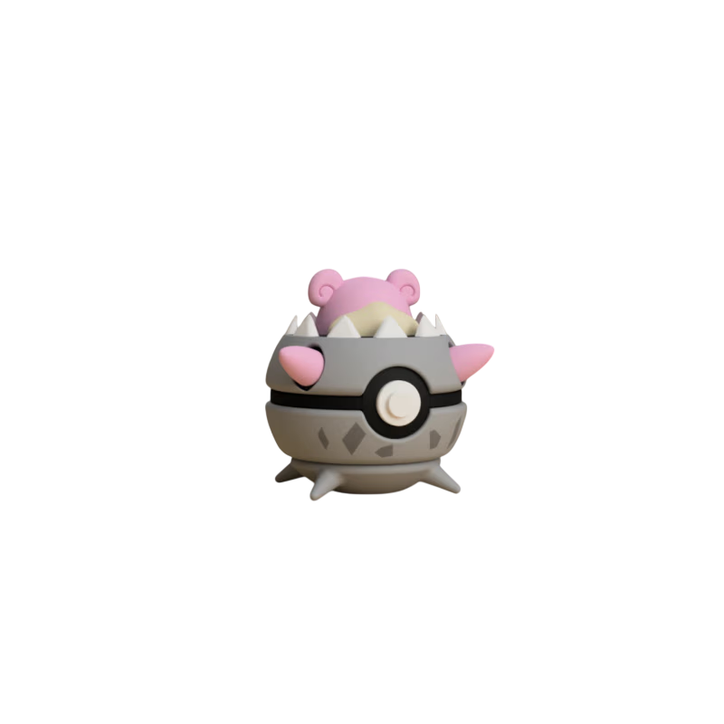 Pokéball de Mega Slowbro Impresa en 3D