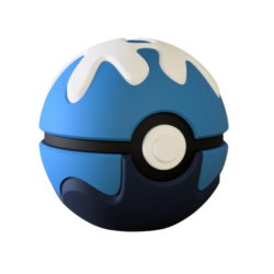 Pokéball Buceo Ball Impresa en 3D | Buceo Ball Pokeball
