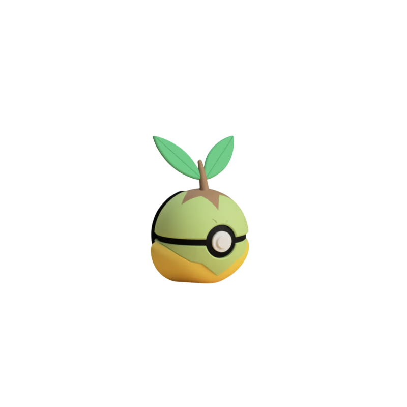 Pokéball de Turtwig Impresa en 3D