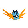 Pokéball de Mega Swampert Impresa en 3D