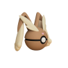 Pokéball de Lopunny Impresa en 3D
