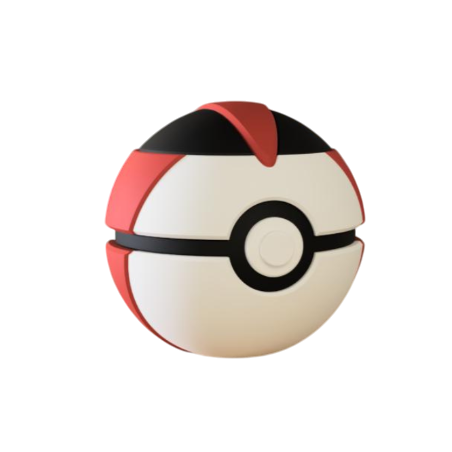 Pokéball Turno Ball Impresa en 3D| Turno Ball Pokeball