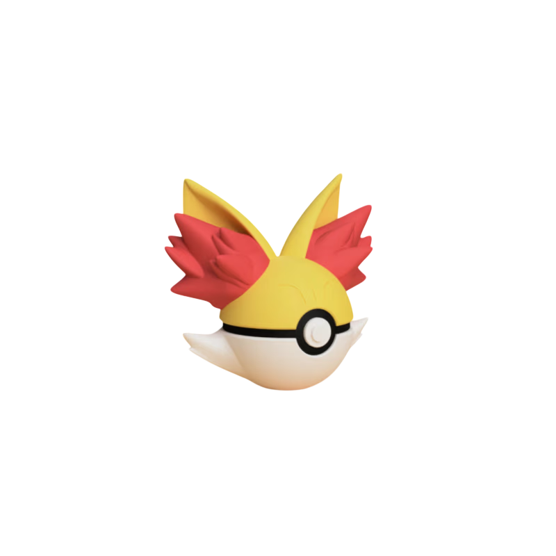 Pokéball de Fennekin Impresa en 3D
