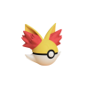 Pokéball de Fennekin Impresa en 3D