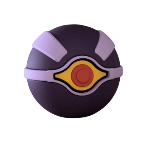 Pokéball Clone Ball Impresa en 3D | Clone Ball Pokeball Mewtwo