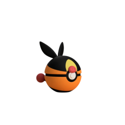 Pokéball de Tepig Impresa...