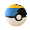 Pokéball Luna Ball Impresa en 3D| Luna Ball Pokeball