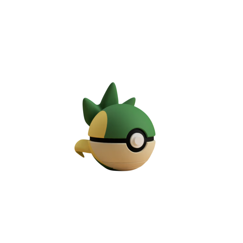 Pokéball de Snivy Impresa en 3D