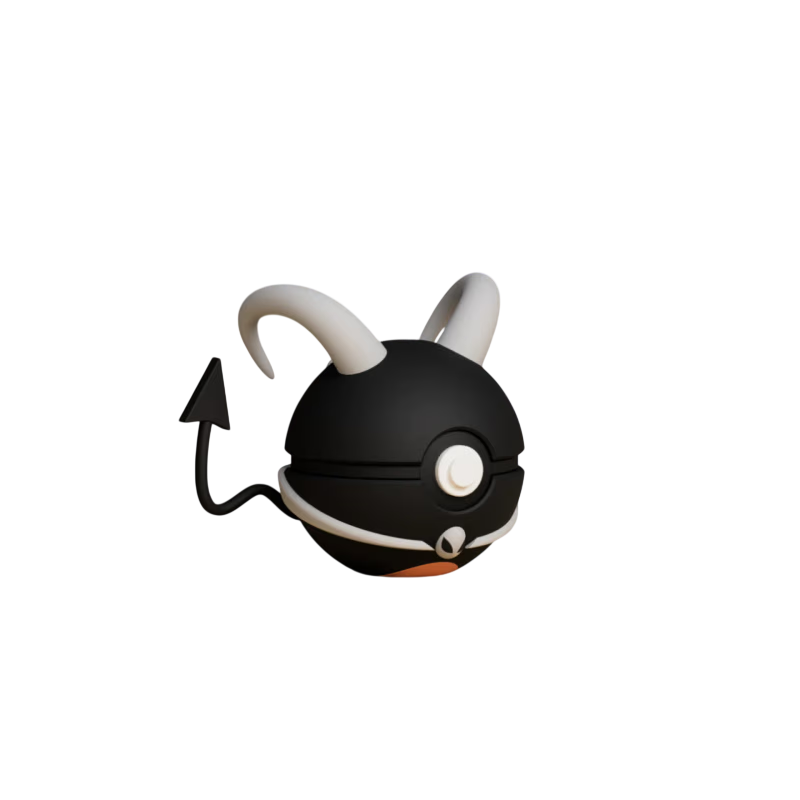 Pokéball de Houndoom Impresa en 3D