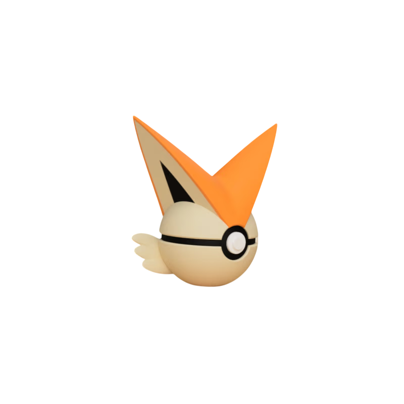 Pokéball de Victini Impresa en 3D