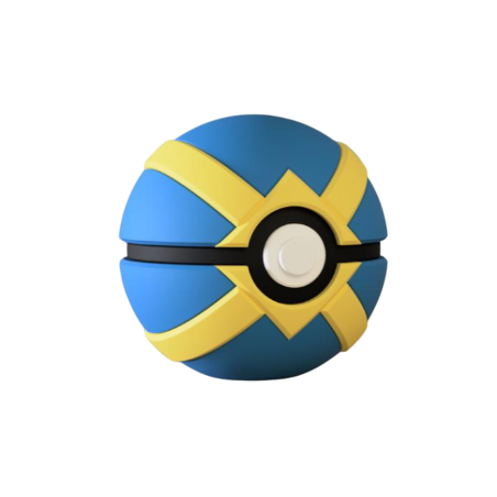 Pokéball Veloz Ball Impresa en 3D | Veloz Ball Pokeball
