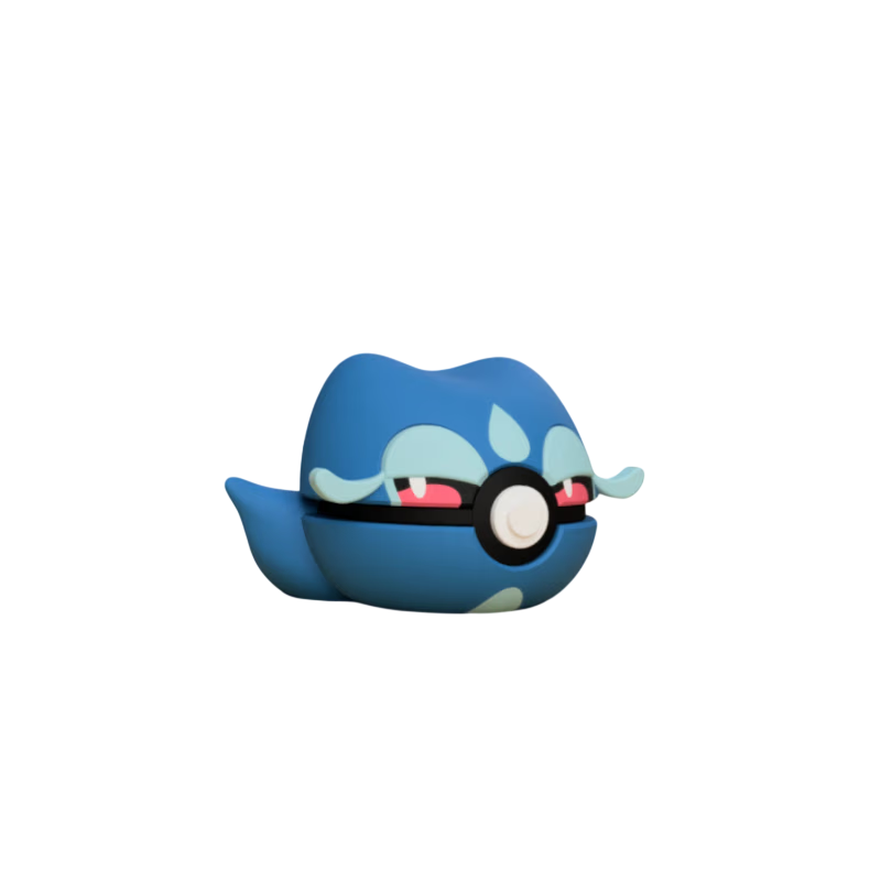 Pokéball de Gecqua Impresa en 3D