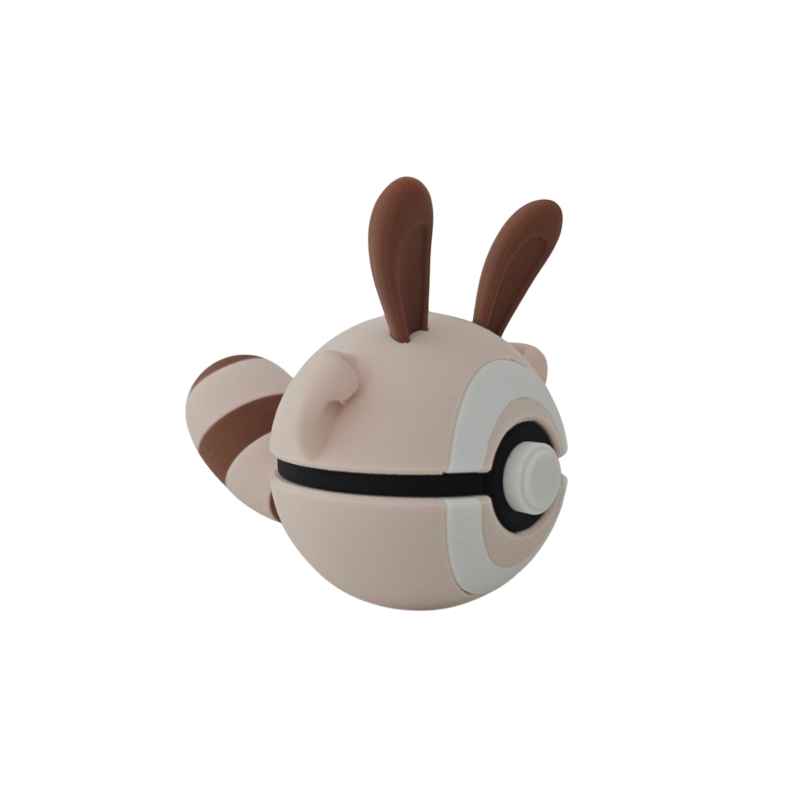Pokéball de Sentret Impresa en 3D