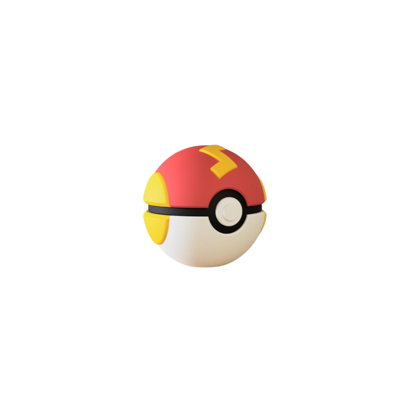 Pokéball Rapid Ball Impresa en 3D | Rapid Ball Pokeball