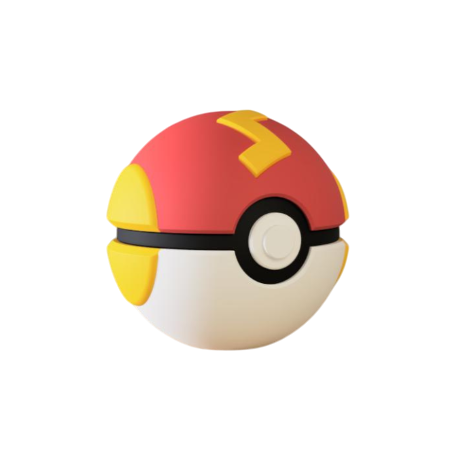 Pokéball Rapid Ball Impresa en 3D | Rapid Ball Pokeball