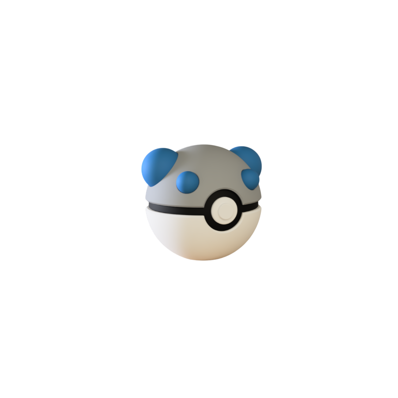 Pokéball Peso Ball Impresa en 3D |Peso Ball Pokeball