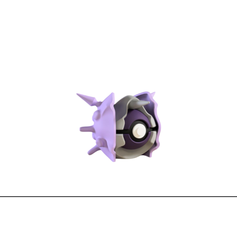 Pokéball de Cloyster Impresa en 3D