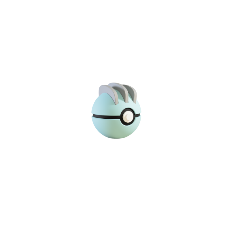 Pokéball de Machop Impresa en 3D