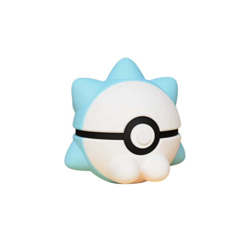 Pokeball de Snom Impresa en 3D
