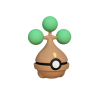 Pokéball de Bonsly Impresa en 3D